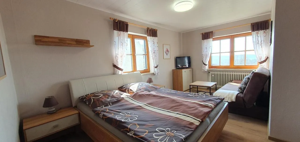Apartmán Ferienhaus Wiedmann Haundorf Německo